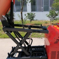 Livraison gratuite Mini camion à benne basculante populaire 500kg Mini camion à benne basculante sur chenilles à chargement automatique avec pelle