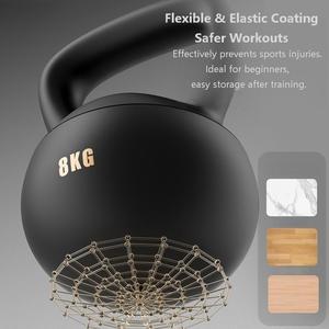 Fabricante Profesional de Kettlebells en China, Venta al por Mayor de Kettlebells de Hierro Fundido con Logotipo Personalizado para Gimnasio - Product Image 2