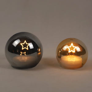 LED Glaskugel Dekoration Weihnachts baum innerhalb Globus Weihnachten Neuheit Kugeln - Product Image 3