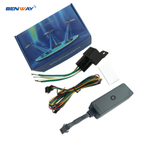Rastreador GPS para Motocicleta Benway BW32A GSM con Control Remoto, Detección ACC, 1 Año de Garantía para Aplicaciones Android/iOS