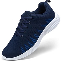 JIANER Baskets en maille personnalisées pour femmes Chaussures de marche athlétiques, légères, antidérapantes et respirantes Boîte personnalisée de marque