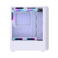 Boîtier ATX Lovingcool Full Tower avec panneau frontal en maille, verre trempé, support de radiateur 240 mm, prix de gros, boîtier PC pour intégrateurs de systèmes