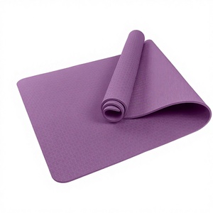 <span class=keywords><strong>Tapis</strong></span> <span class=keywords><strong>de</strong></span> yoga TPE épaissi 90 cm, 8 mm d'épaisseur, longueur 183 cm, confortable et rebondissant, pour Pilates et fitness, logo personnalisé disponible, direct usine - Product Image 4