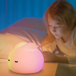 A Rechargeable Rabbit-shaped Bedroom Night <b>Light</b> for Children - Product Image 4