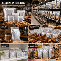 Sac en aluminium épais, résistant à la chaleur, sac hermétique pour garder les aliments frais et protégés de la lumière