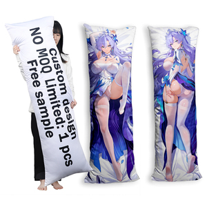 Pas Cher Non Censuré Dessin Animé Sublimation DIY Peau De Pêche Wuthering Vagues Cantarella Personnalisé Imprimé Dakimakura Cas Couverture - Product Image 5