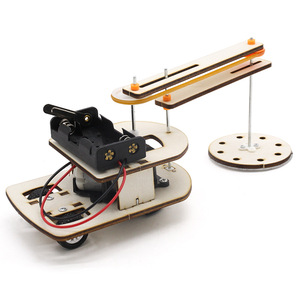 Robot barredor giratorio 2 en 1, kit de robótica DIY, modelo educativo STEM para niños, proyecto escolar - Product Image 2