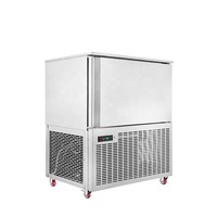 Équipement de Congélation Rapide Commercial Cloud Kitchen à Contrôle Numérique, 10 ou 16 Plateaux, Haute Vitesse, Certifié CE, Type Chambre Froide