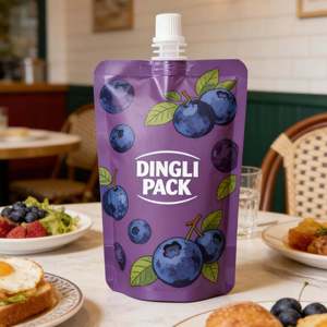 Custom Design Printed Squeeze Reusable Liquid Food Drink <b>Plastic</b> <b>Packaging</b> Baby Food Spout Pouch Bags - Product Image 4