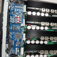 1U 4 Kanallı 3000W D Sınıfı Profesyonel Dijital Güç Amplifikatörü, DSP Üstün Ses Kalitesiyle, Line Array Sistemleri için Uygundur