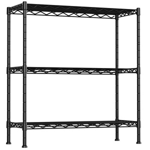 Adjustable Wire <strong>Shelving</strong> <strong>Unit</strong> Metal Storage Rack for Kitchen Pantry Garage Laundry Room Organization - Product Image 1