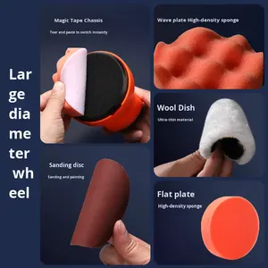 Machine à cirer multifonction <span class=keywords><strong>pour</strong></span> peinture automobile 80W Machine de polissage électrique sans fil <span class=keywords><strong>Appareil</strong></span> de réparation des rayures portable - Product Image 3