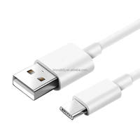 Cable de Carga USB Tipo-C de 1M 20W TPE para Dispositivos Android, Cámaras y Computadoras, Carga Rápida 3A, Blindaje Trenzado, Conductor de Cobre Puro