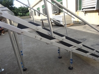 Hoch tragbare Tanz stange und Bühne/LEDs Aluminium-Disco-Effekt-Bühnen beleuchtungs system/tragbare Glas-Aluminium-Bühne