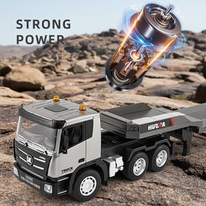 <span class=keywords><strong>Camion</strong></span> <span class=keywords><strong>remorque</strong></span> RC Huina 1318, grand <span class=keywords><strong>camion</strong></span> jouet, voitures électriques et télécommandées pour adultes, alliage radio 9 canaux, cadeau pour enfants - Product Image 2