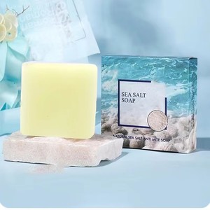 Savon de Bain en Gros à Composition Naturelle de Sel Marin, Doux et Hydratant, Savon <span class=keywords><strong>Bombe</strong></span> de Bain Moussant Dissolvant pour Soins Quotidiens de la Peau - Product Image 4