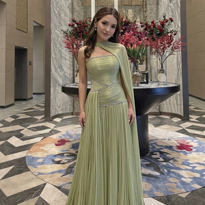 Vestido <span class=keywords><strong>de</strong></span> <span class=keywords><strong>Noche</strong></span> Plisado Color Verde Salvia Serene Hill LA73764 con Capa, Elegante Vestido Largo <span class=keywords><strong>para</strong></span> Fiesta <span class=keywords><strong>de</strong></span> Bodas <span class=keywords><strong>para</strong></span> Mujer 2026 - Product Image 1