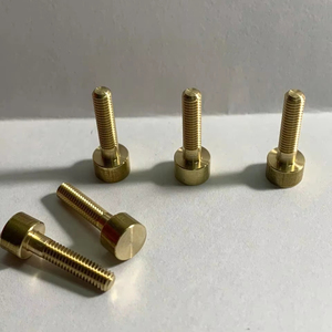Factory Supply CNC Machining <b>Brass</b> Pin Stainless Steel Components Precision Micro Machining OEM Parts - Product Image 1