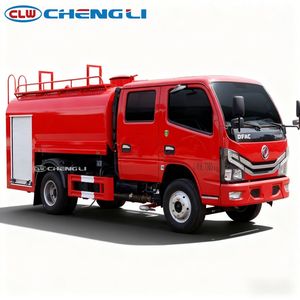 Autocisterna Antincendio Dongfeng Dolika 4x2 con Serbatoio da 3360L, Euro 4 Diesel con Spruzzatore per Irrigazione Agricola di Fattorie e Frutteti - Product Image 1