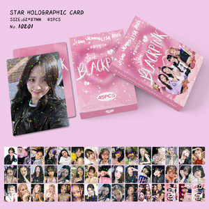 En stock 45 pièces/boîte Star Layer ALL KPOP Idols Holographic Photocard Cortis <span class=keywords><strong>Photocards</strong></span> Aespa Lomocard K-pop Lomocards Cortis - Product Image 6