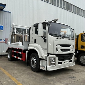 Camion à ordures ISUZU GIGA 12CBM avec bras oscillant 4x2, benne à ordures, conteneur à ordures, camion benne à ordures - Product Image 4