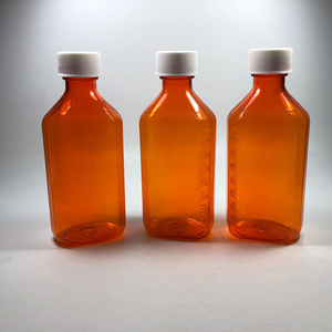 Botellas de plástico vacías <span class=keywords><strong>para</strong></span> medicina, frascos ovalados de 2oz y 4oz <span class=keywords><strong>para</strong></span> <span class=keywords><strong>la</strong></span> <span class=keywords><strong>tos</strong></span> - Product Image 3