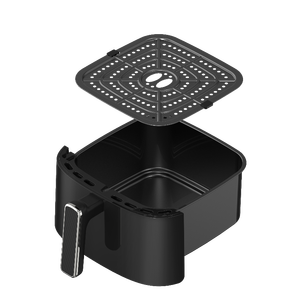 Friteuse à air professionnelle de qualité supérieure, très vendue, avec pièces détachées gratuites 2024 et réservoir d'huile amovible - Product Image 6