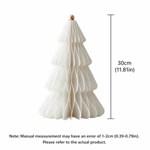 Árbol de Navidad de Papel para Mesa, Decoración Nórdica Minimalista, Árbol Mini Plegable en Forma de Acordeón para Colgar en la Chimenea del Hogar Moderno - Product Image 6