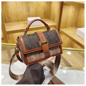 Borse a Mano Firmate da Donna alla Moda in Pelle PU a Contrasto Borsa a Spalla e Tracolla di Lusso da Donna Sac a Main - Product Image 3
