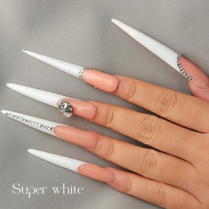 Ensemble de <span class=keywords><strong>vernis</strong></span> à ongles en gel UV noir et blanc, haute pigmentation, <span class=keywords><strong>semi</strong></span>-<span class=keywords><strong>permanent</strong></span>, <span class=keywords><strong>vernis</strong></span> à ongles en gel auto-nivelant - Product Image 2