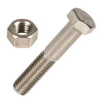 OEM ODM vis hexagonales personnalisées en acier inoxydable boulon et écrou M2 M5 6Mm M20 boulon à tête hexagonale