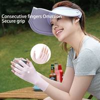 Gants sans doigts anti-UV pour lampe à ongles, manucure, sport, séchage rapide