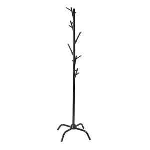 Modern sederhana multifungsi besi 3 rak berdiri rak mantel pintu masuk lorong pakaian gantungan terintegrasi kamar tidur furnitur rumah - Product Image 4