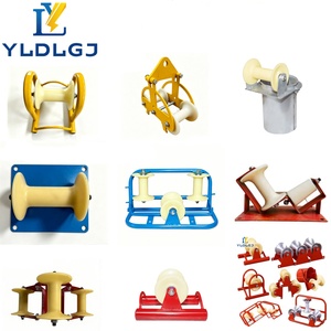 Rodillo de Cable de Nylon Triple de Alta Resistencia YILI, Guía de Cables Subterráneos Profesional que No Daña las Esquinas, <span class=keywords><strong>para</strong></span> Proyectos de Telecomunicaciones - Product Image 6