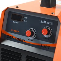 Fabricant professionnel ZX7-400 Nouvelle machine à souder MMA monophasée à double tension 380V DC Inverter IGBT Fabriquée en Chine