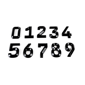 Tùy ChỉNh Nóng bán ABS nhựa tự động biểu tượng số xe biểu tượng Huy hiệu logo dán cho dính xe tấm số - Product Image 4