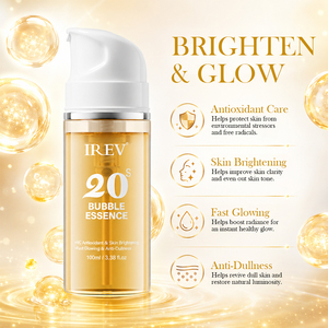 Suero de Vitamina C de 100 ml, Esencia de Burbujas 20s, Marca Privada OEM, Antienvejecimiento, Antioxidante, Iluminador del Tono de Piel, Hidratante - Product Image 2