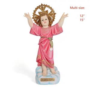 Produk Agama Katolik suci Anak Yesus bayi divino nino patung Bayi Yesus