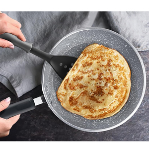 Ensemble de casseroles antiadhésives avec couvercles en verre, 8 pièces, en métal, revêtement céramique pour cuisinières à gaz et à induction - Product Image 3