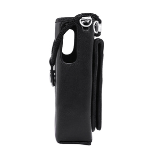 Funda de cuero TK3107 TK2107, estuche de transporte de cuero para walkie talkie Kenwood TK-3107 TK-2107, radio bidireccional portátil - Product Image 2