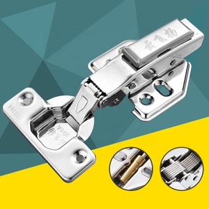 Zhiysynthétique en acier inoxydable, <span class=keywords><strong>charnière</strong></span> fixe à fermeture douce, hydraulique silencieuse pour armoire de cuisine et <span class=keywords><strong>placard</strong></span> - Product Image 5