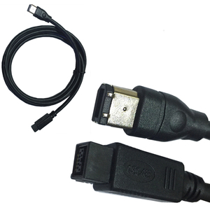 สายเคเบิล Black IEEE 1394 <span class=keywords><strong>Firewire</strong></span> <span class=keywords><strong>800</strong></span> ถึง <span class=keywords><strong>Firewire</strong></span> 400, 9 พิน/6 พิน ตัวผู้/ตัวผู้ ยาว 15 ฟุต - Product Image 4