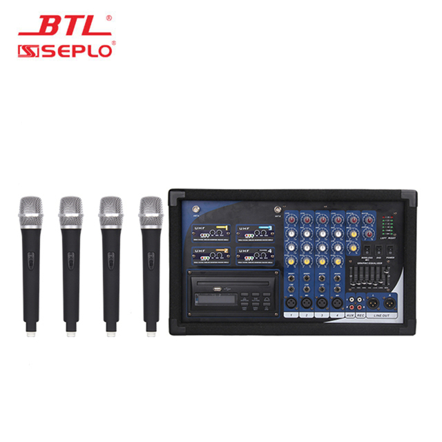 Good Quality Professional Portable Rechargeable Outdoor Party Amplifier Portable Audio Player Wireless Amplifier