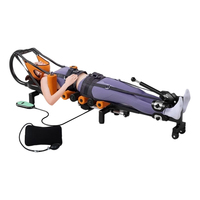 Appareil de traction électrique portable multifonctionnel pour la colonne vertébrale - Lit de correction orthopédique cervical et lombaire réglable avec confort