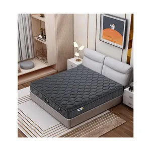 Colchón de látex antiácaros para cama de Hotel, almohadilla de alta calidad, tecnología 8D, 2022, venta al por mayor