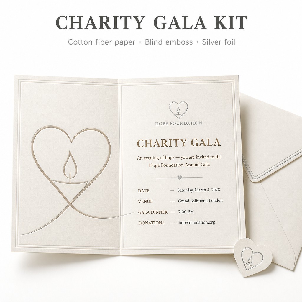 Kit de gala pour une bonne cause