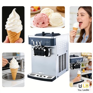Nuova Macchina Automatica per Gelato per Gelaterie e Ristoranti, Uso Commerciale, Macchina per Gelato Soft in Plastica - Product Image 1