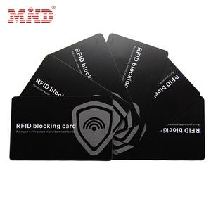 Hotsale chống lướt thẻ lá chắn 13.56MHz an ninh thẻ tín dụng bảo vệ <span class=keywords><strong>RFID</strong></span> chặn thẻ - Product Image 1