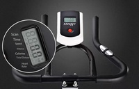 Vélos d'appartement pour cyclisme en intérieur, hauteur et résistance réglables, faible bruit, montage facile pour cardio à domicile et perte de poids
