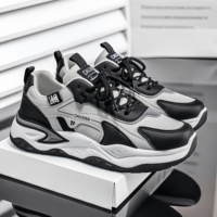 Chaussures de sport pour hommes, nouvelle collection, avec empeigne polyvalente, imperméables et légères, chaussures de course décontractées pour hommes